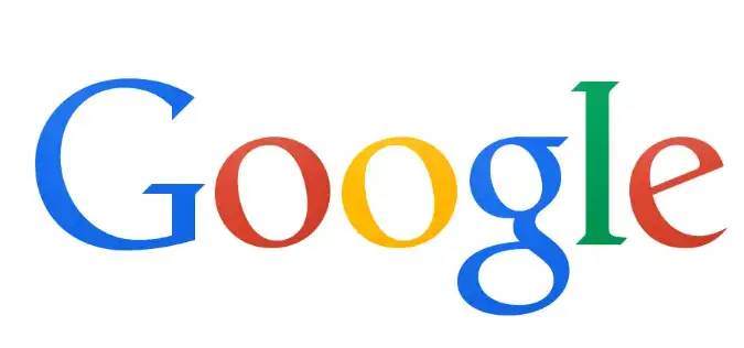 google logo with flat design