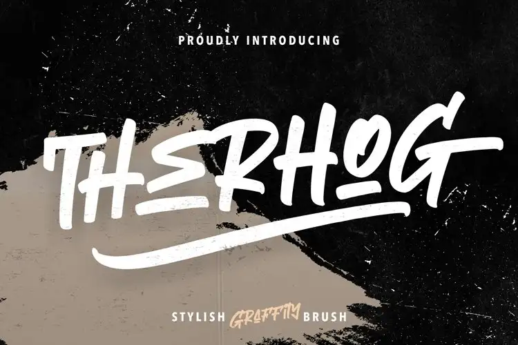 therhog font