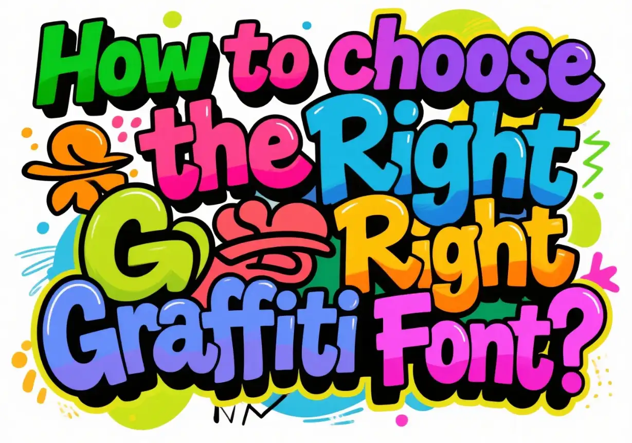 How to choose the Right Graffiti Font