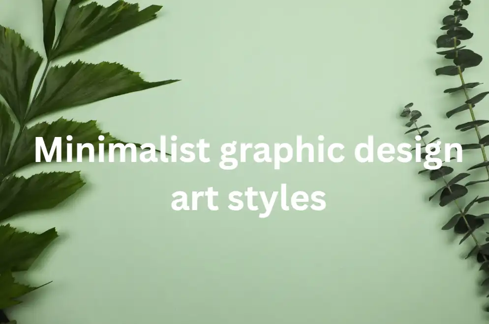 Minimalist graphic design against green leaves background Minimalist graphic design against green leaves background