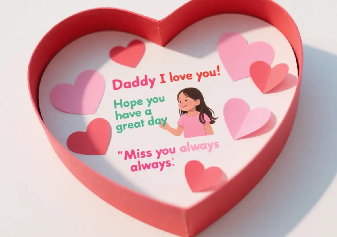 Messages for Dad from Daughter