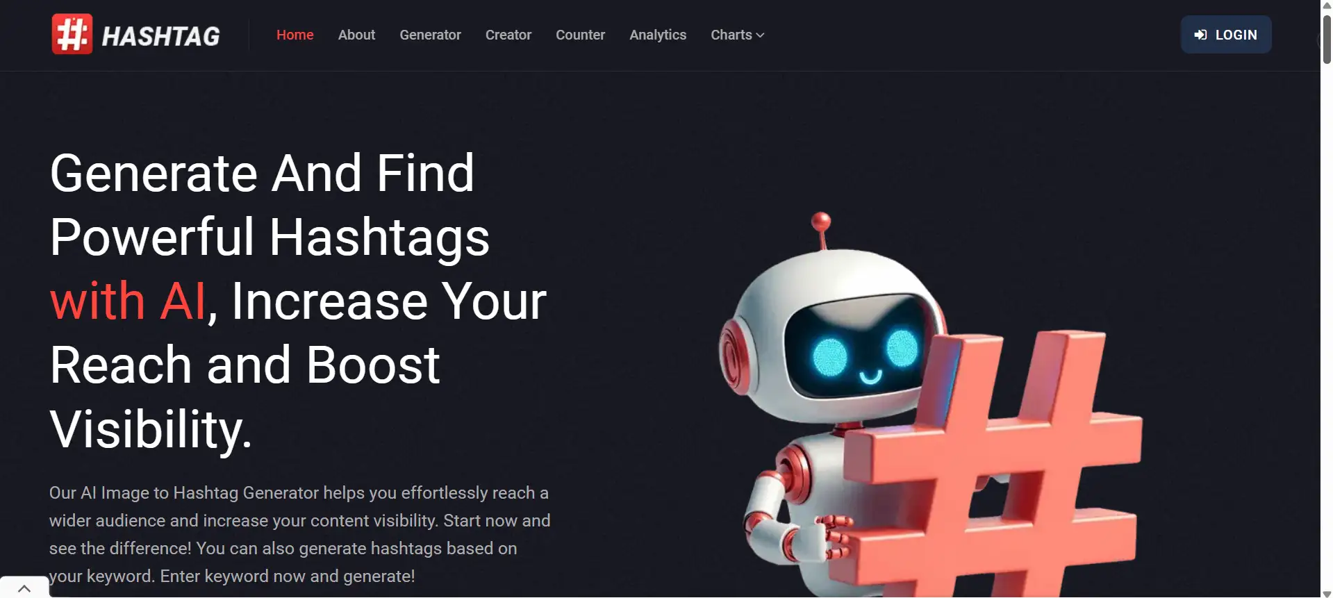 all hashtag web
