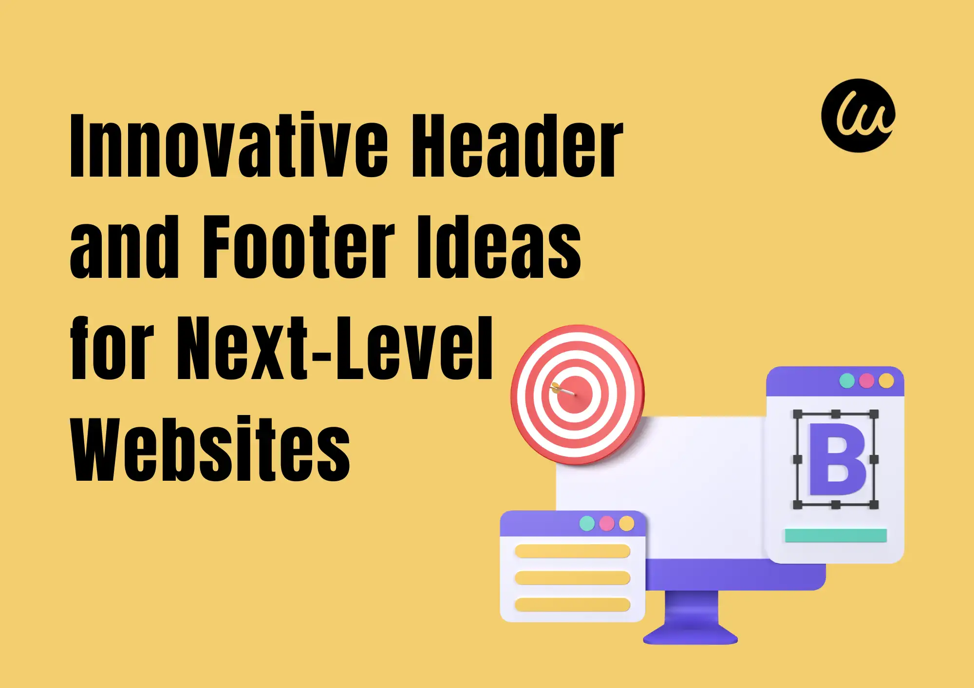 Innovative Header and Footer Ideas for Next-Level Websites Innovative Header and Footer Ideas for Next-Level Websites