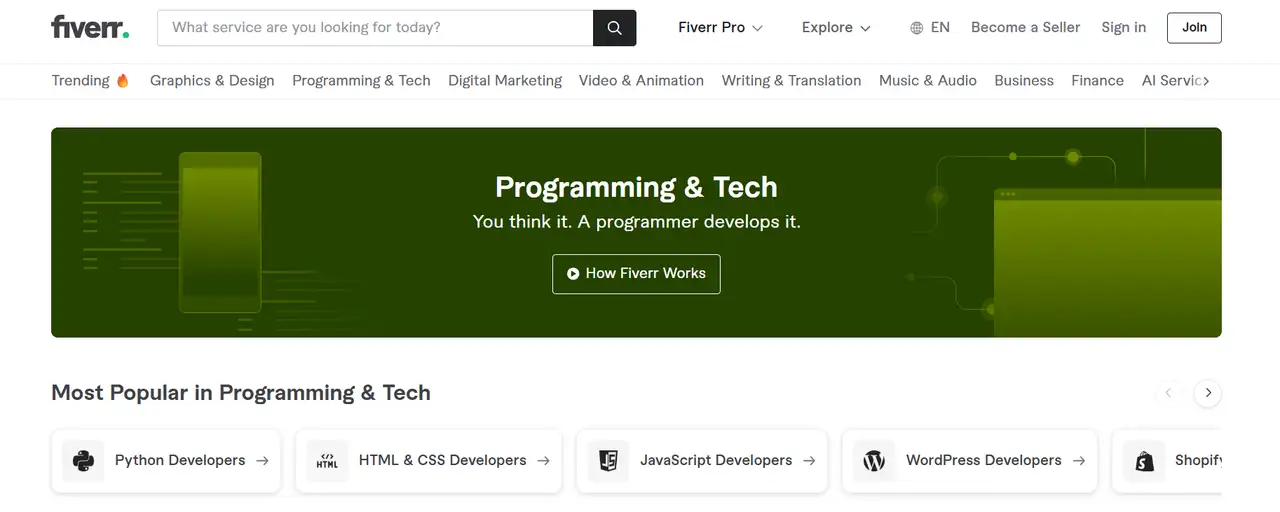 a well-known freelance platform a well-known freelance platform