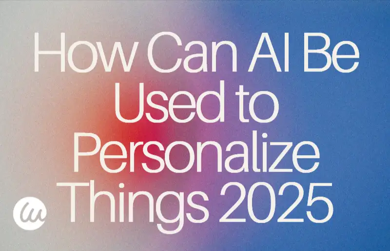 how can ai be used to personalize things