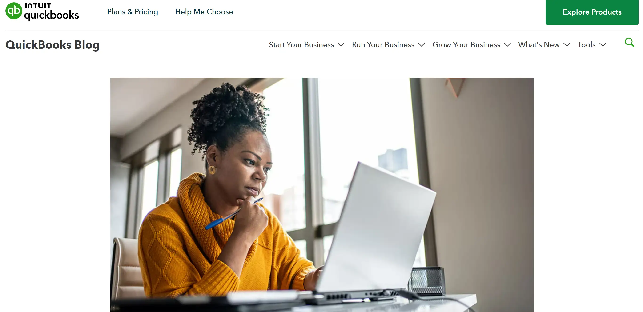 QuickBooks blog post about AI for small businesses QuickBooks blog post about AI for small businesses