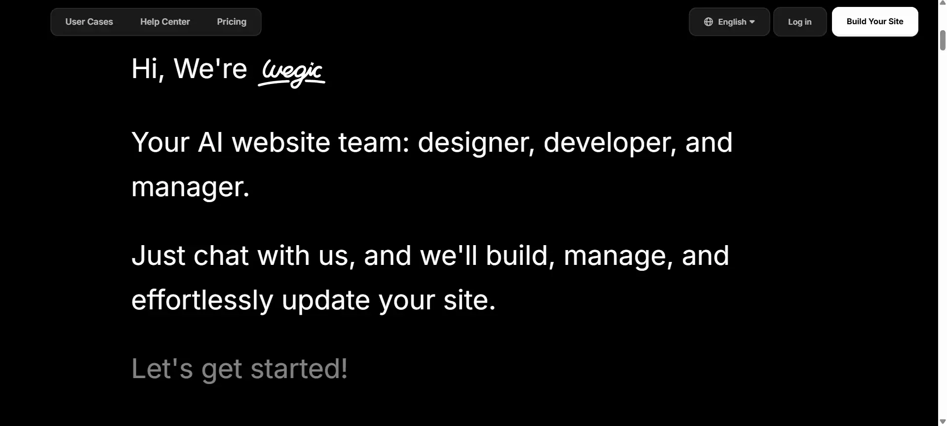 wegic website