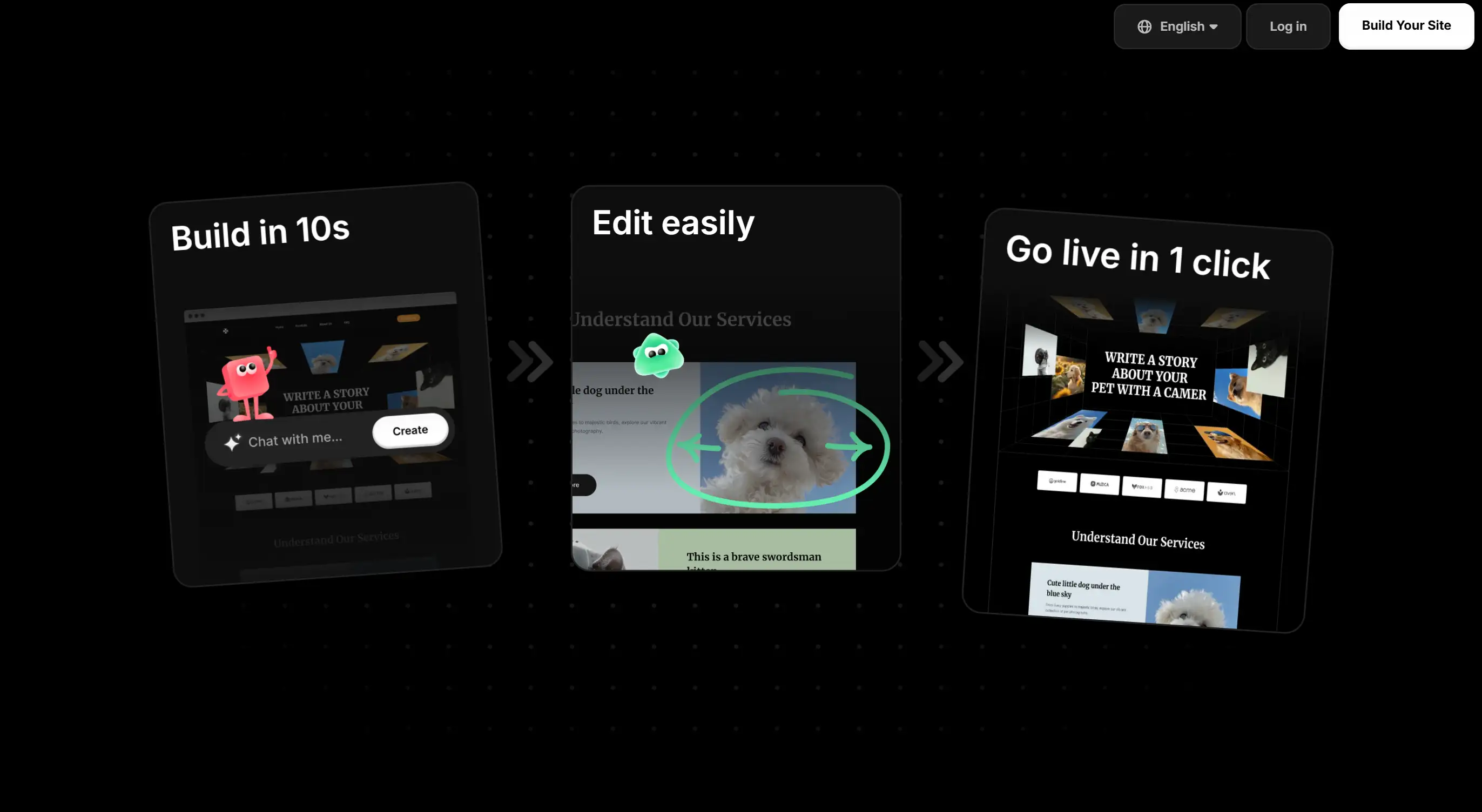 Build, edit websites to go live in 1 link with Wegic Build, edit websites to go live in 1 link with Wegic