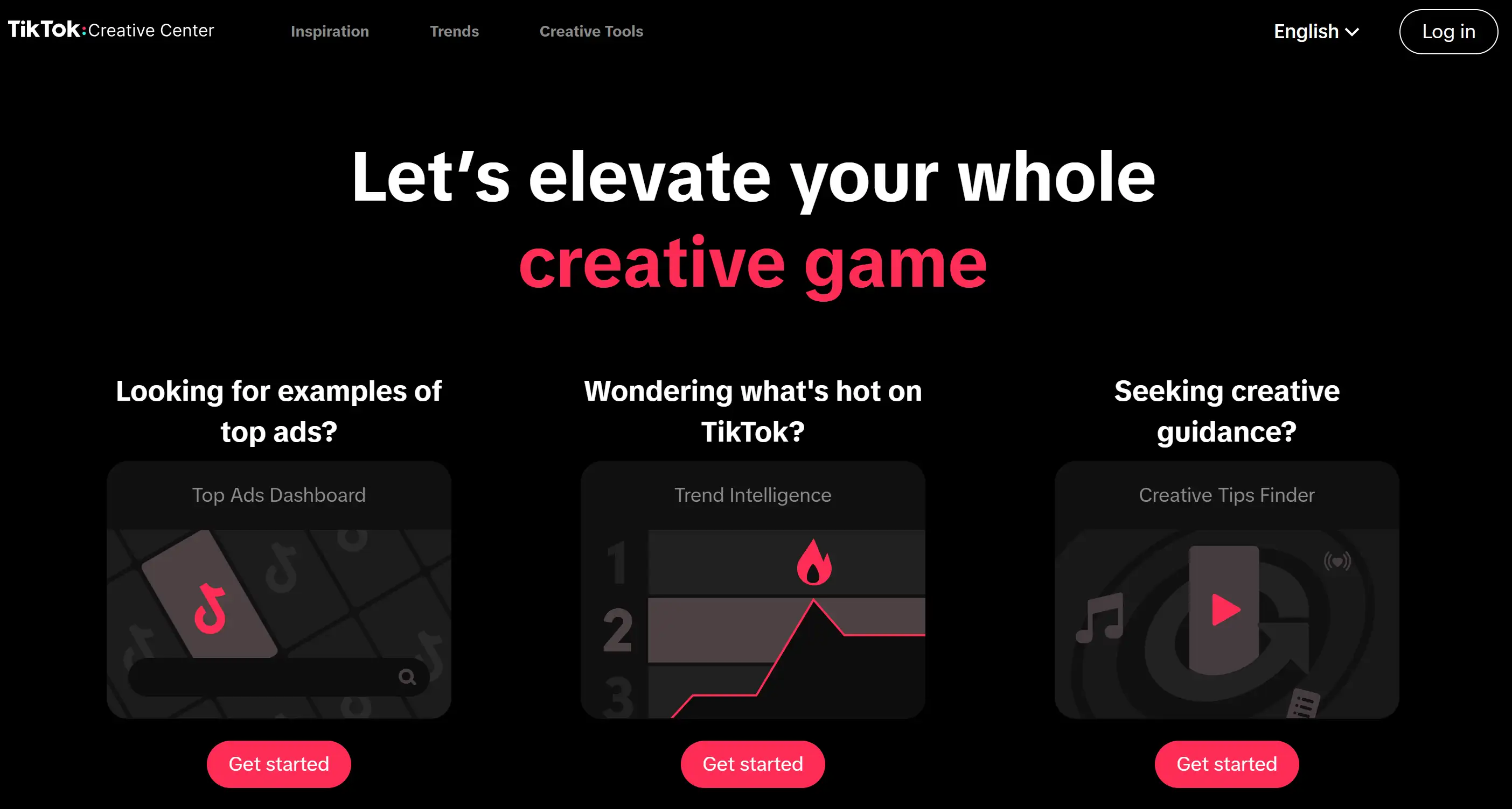 Homepage o TikTok Homepage o TikTok