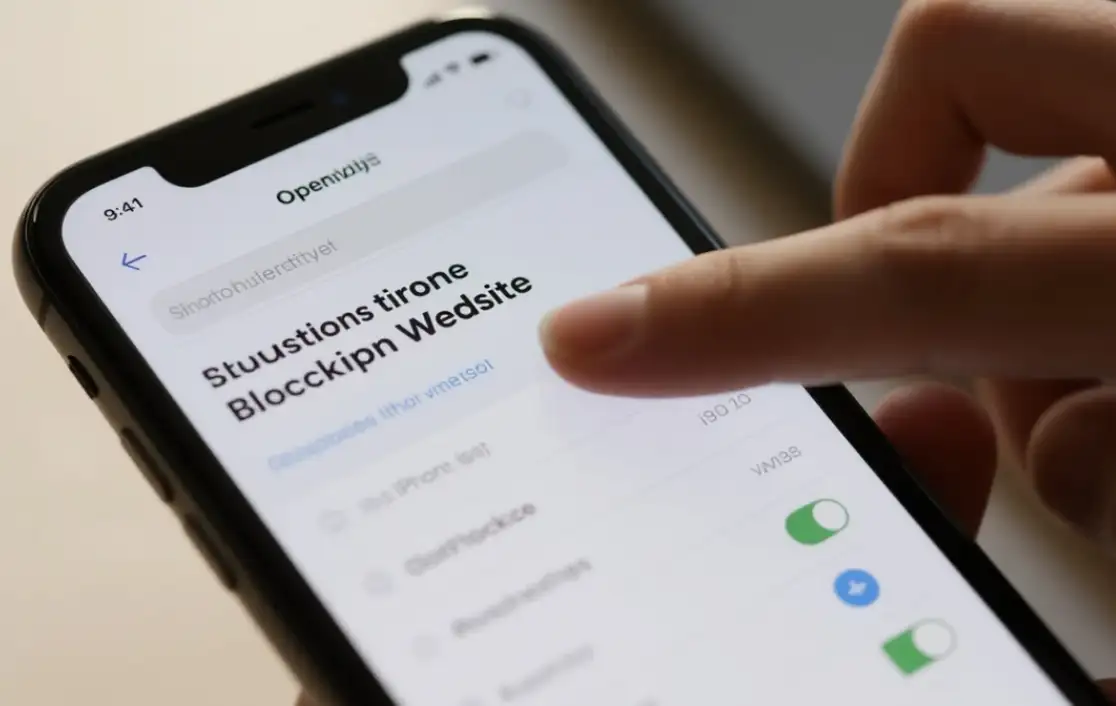 Troubleshooting Common Issues When Blocking Websites on iPhone Troubleshooting Common Issues When Blocking Websites on iPhone