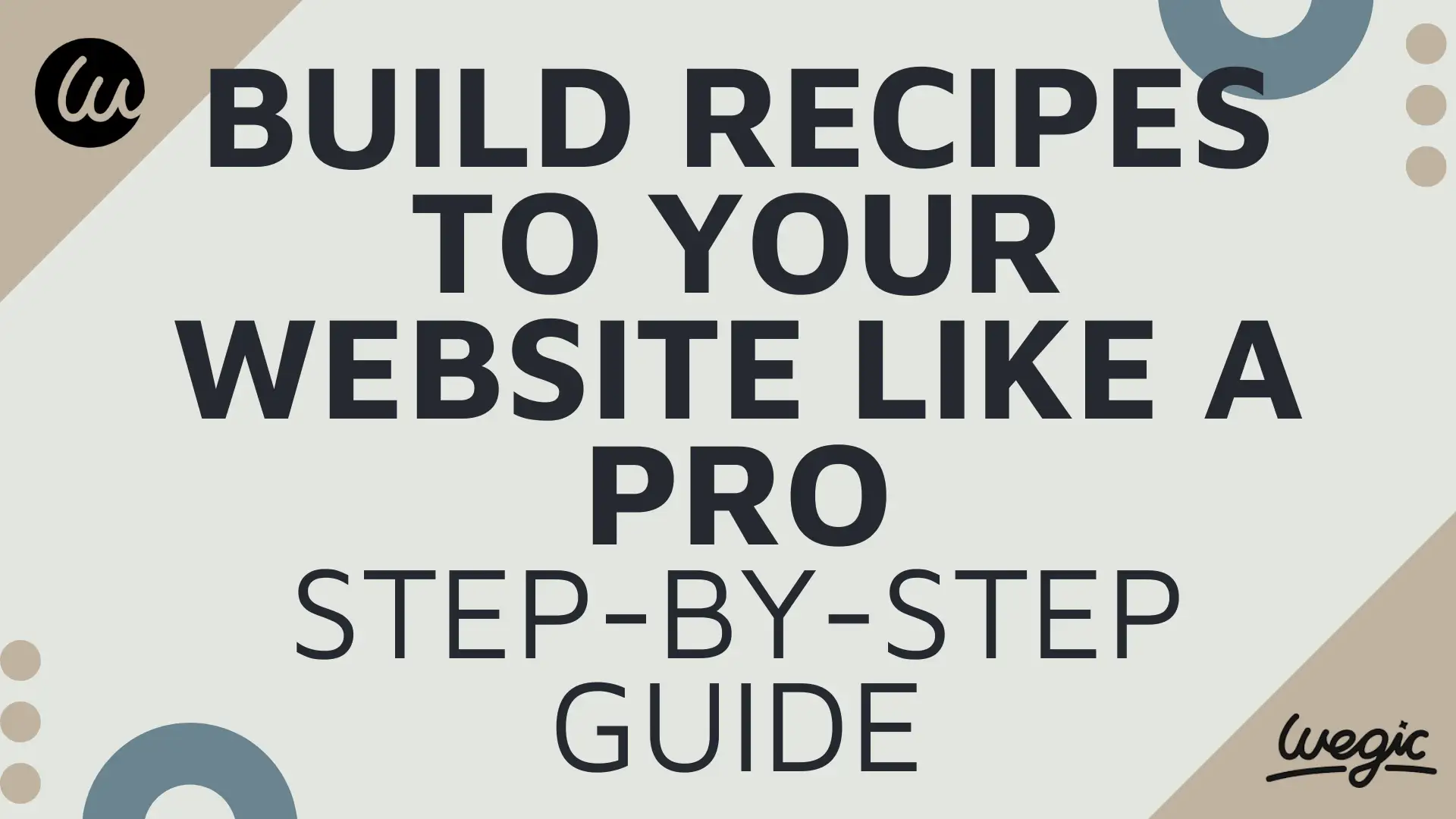 Build Recipes to Your Website Like a Pro: Step-by-Step Guide