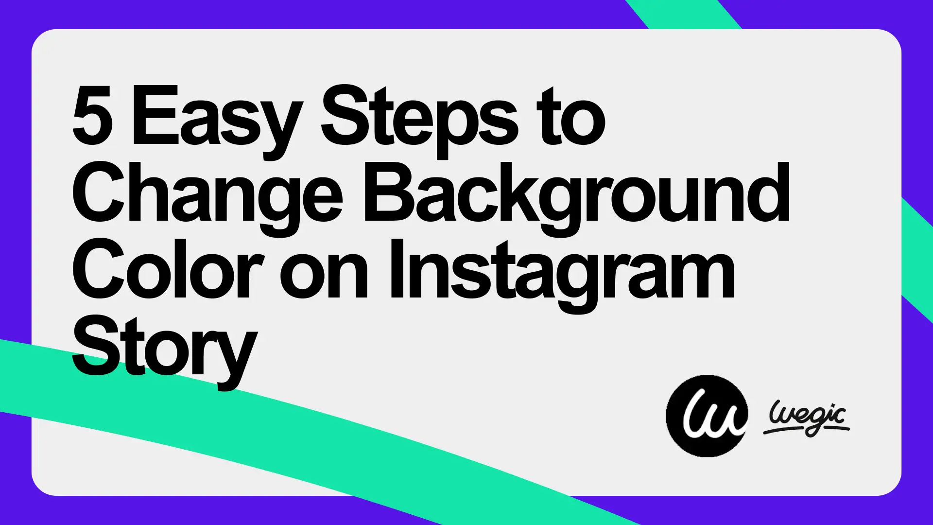 5 Easy Steps to Change Background Color on Instagram Story