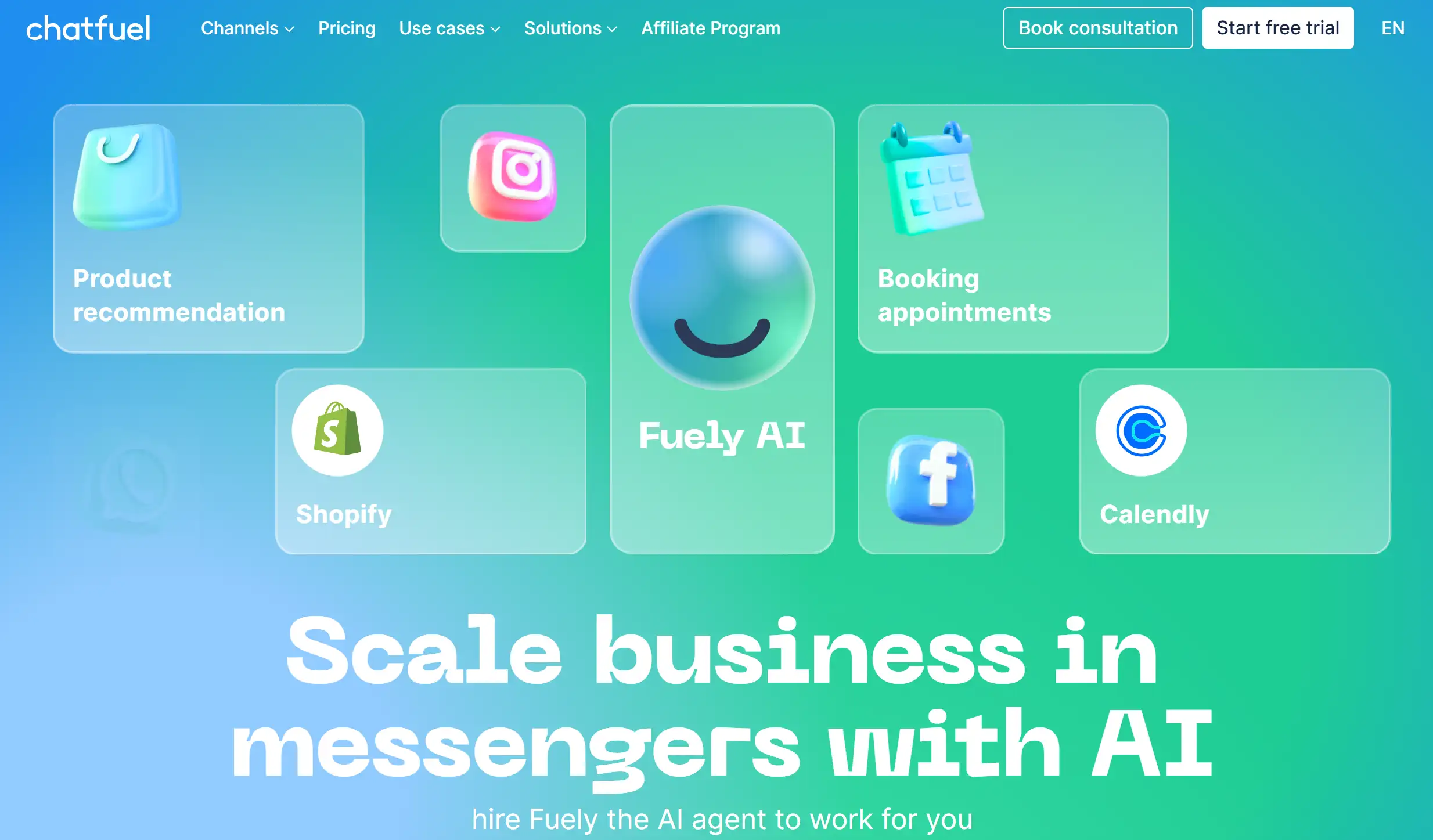 Chatfuel AI chatbot platform
