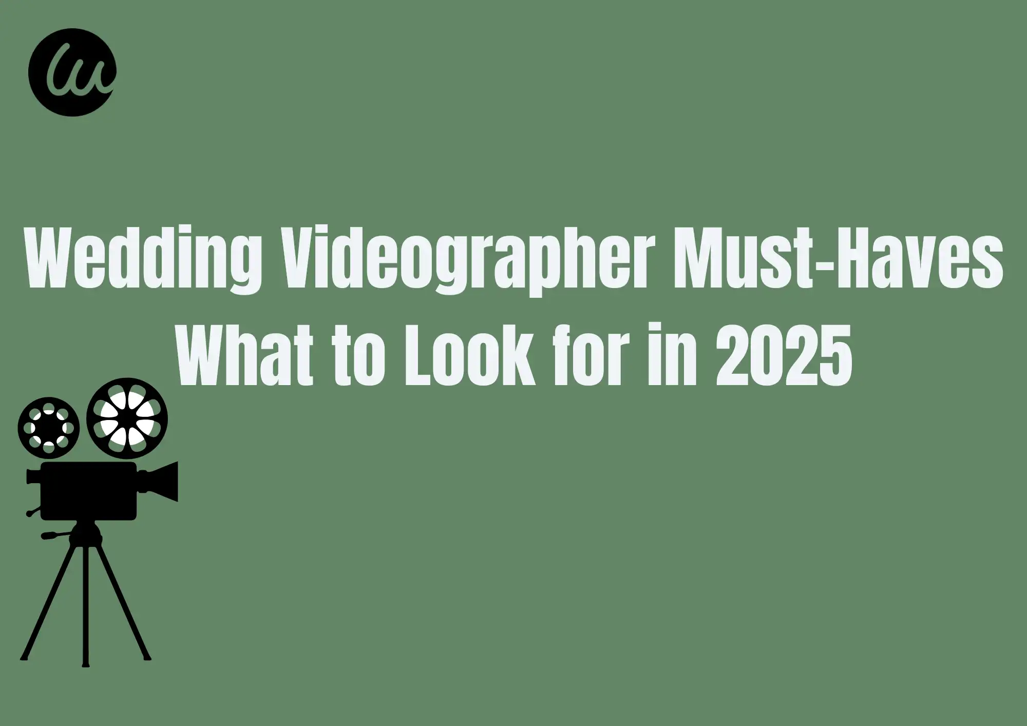 Wedding Videographer Must-Haves: What to Look for in 2025