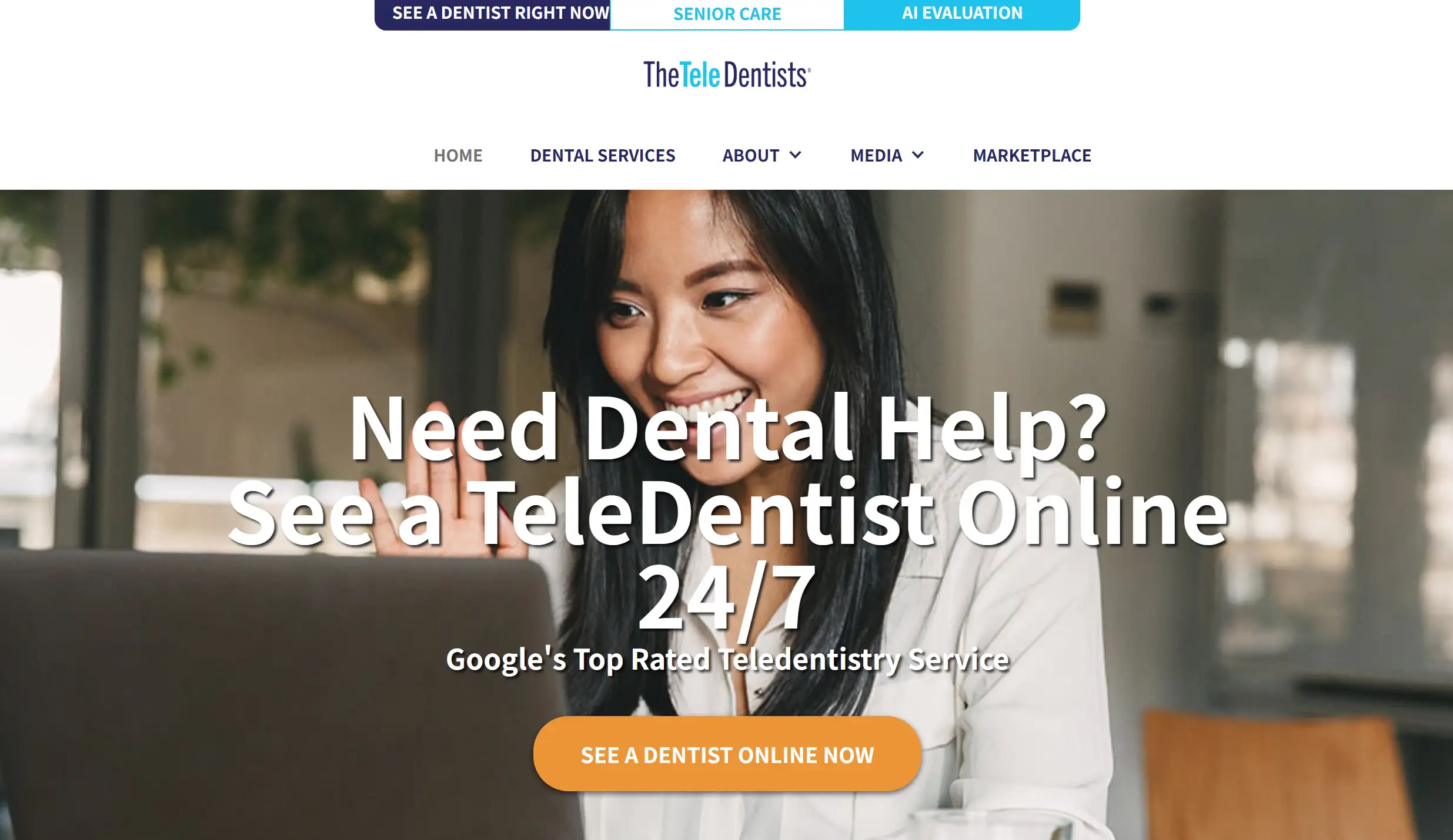 Homepage of The TeleDentists Homepage of The TeleDentists