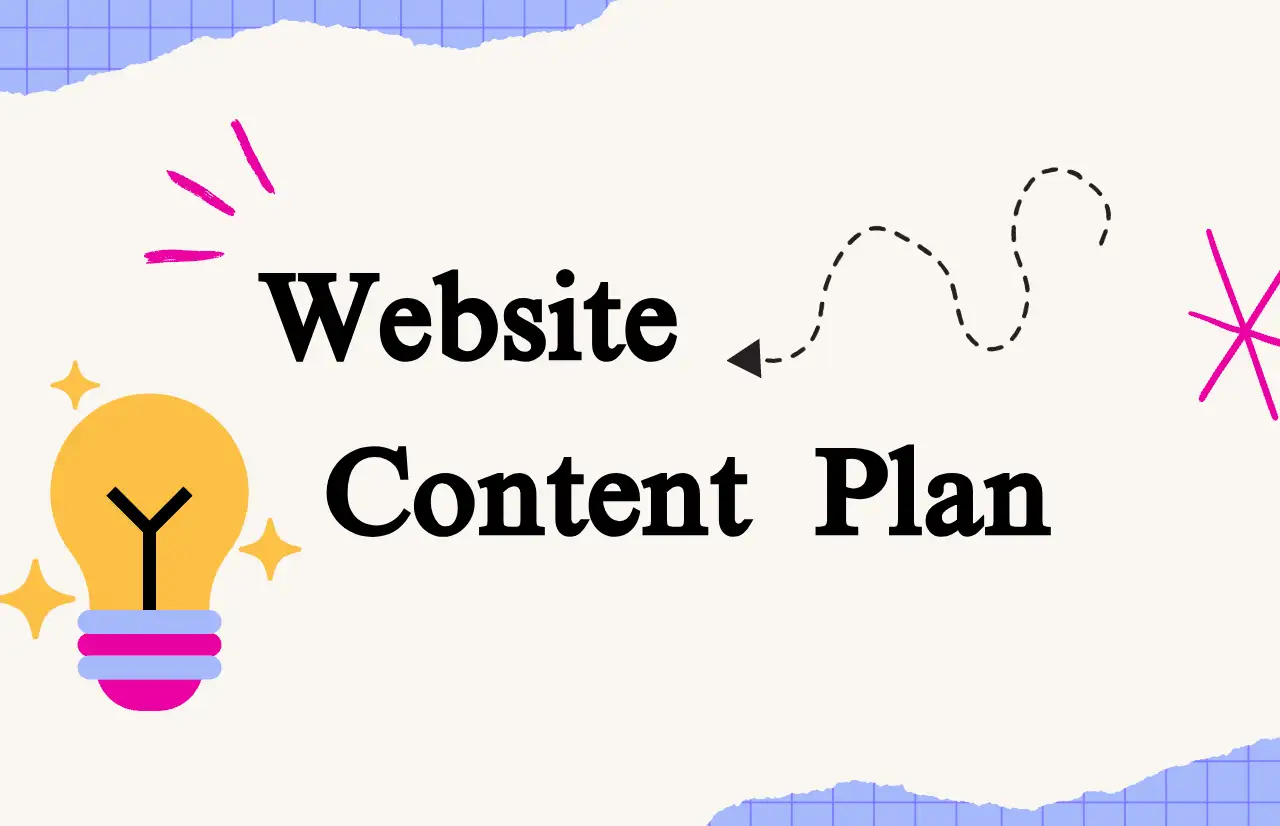 website content plan