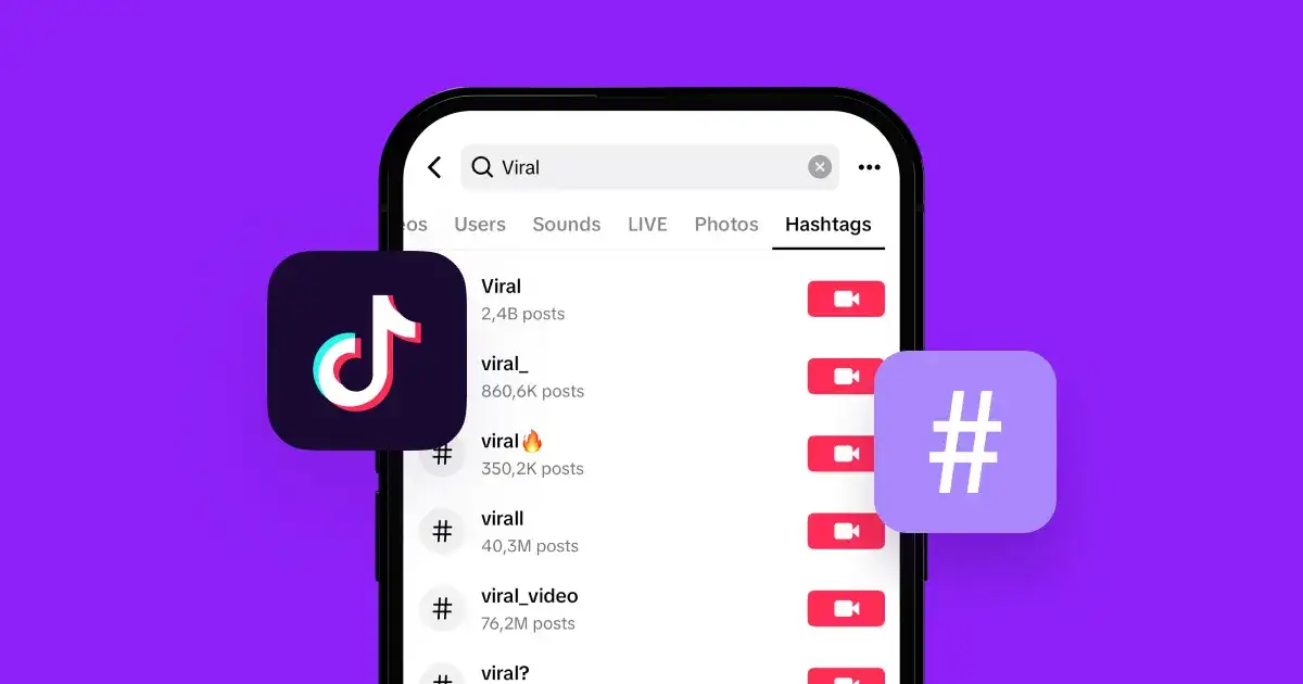 tiktok hashtags