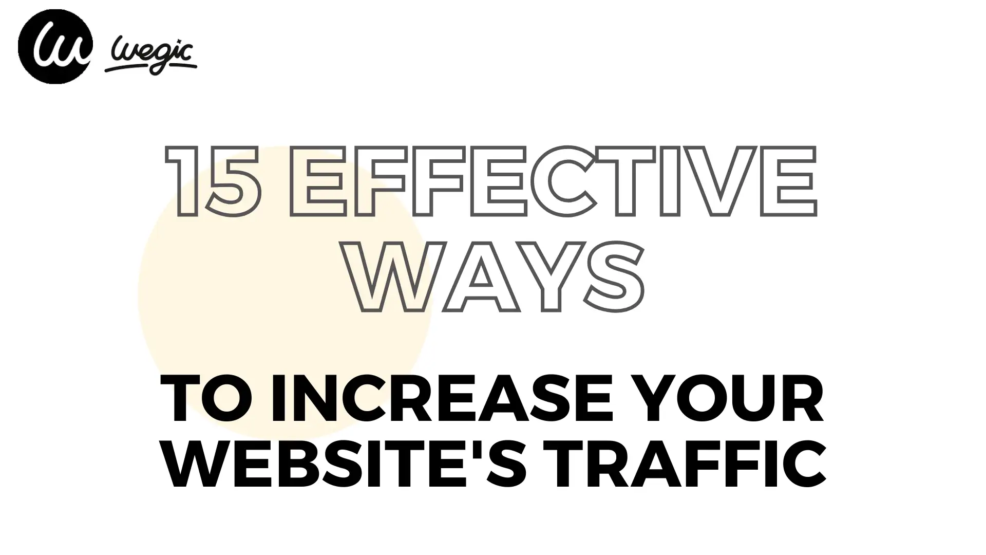 how to increase website traffic