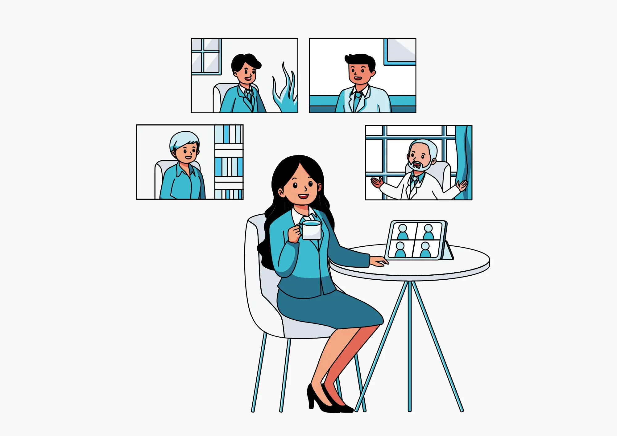 Participate in Online Interviews