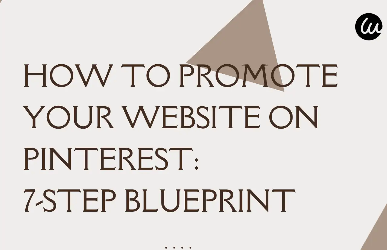 promote website on Pinterest promote website on Pinterest
