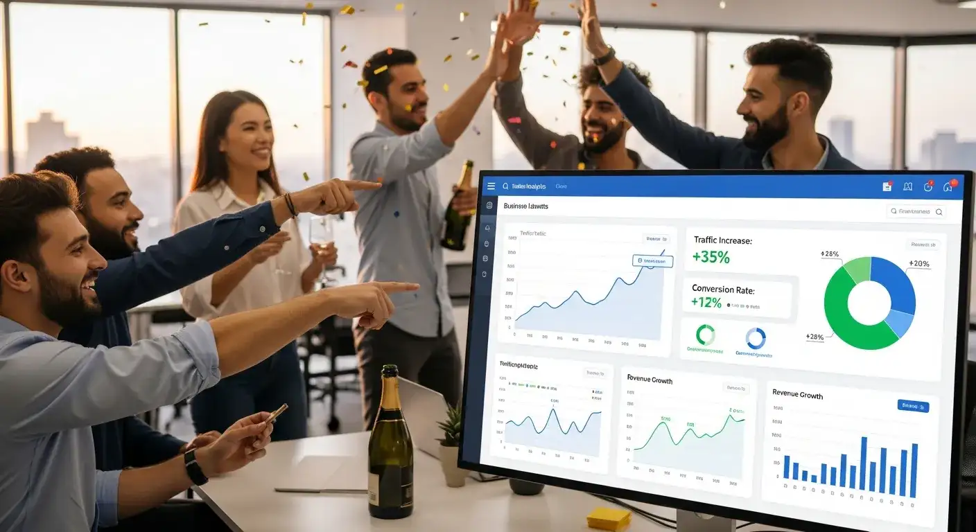 Track key metrics post-launch to measure redesign success Track key metrics post-launch to measure redesign success