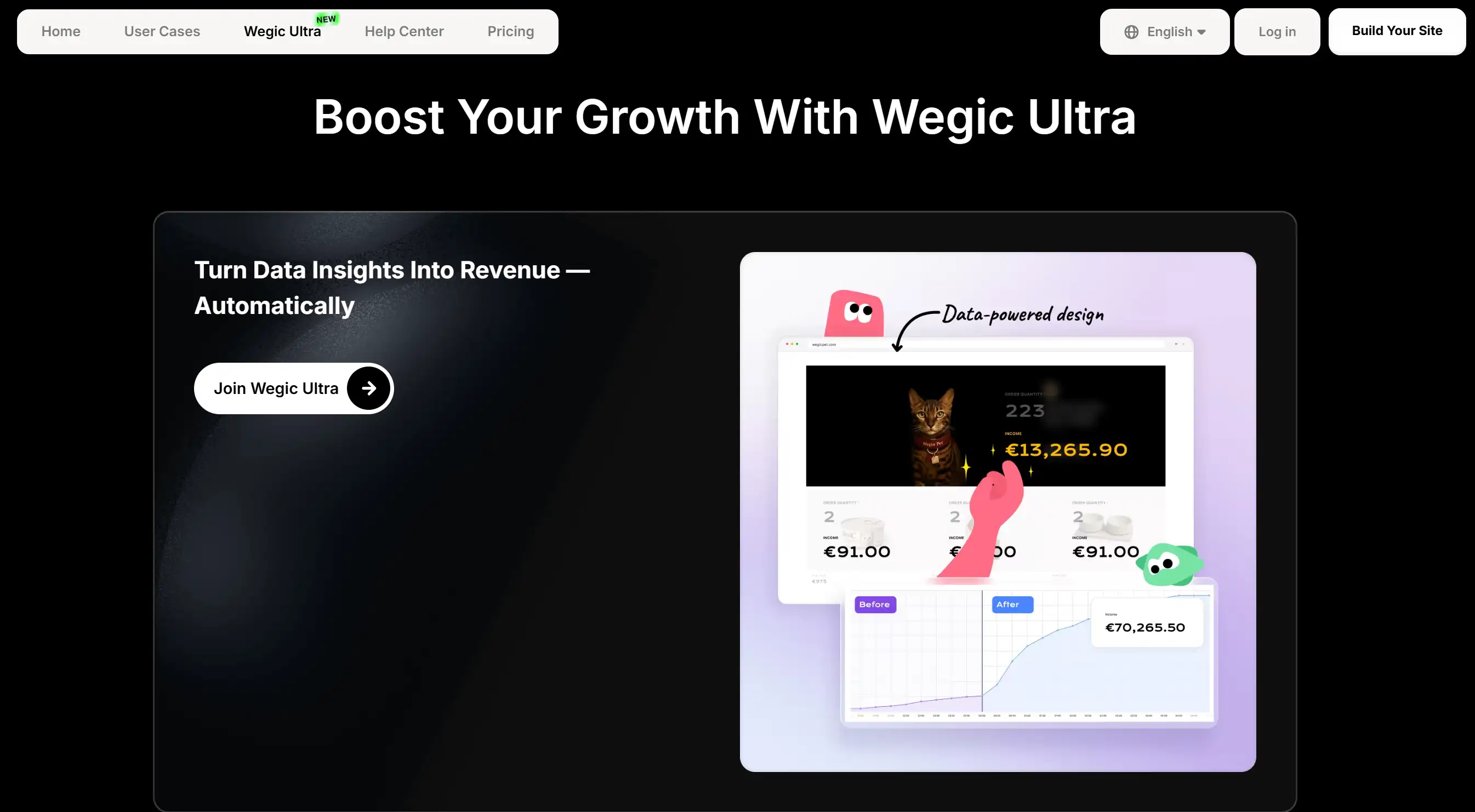 Boost your growth with Wegic Ultra Boost your growth with Wegic Ultra
