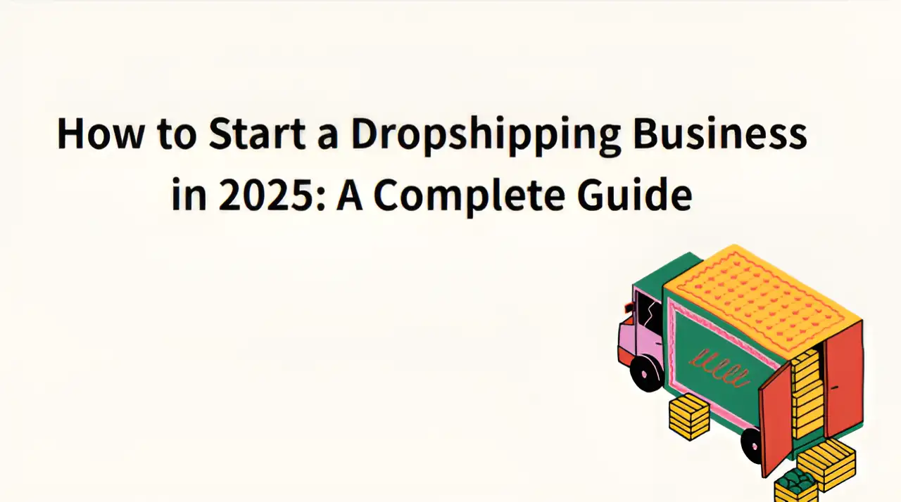 text next to a train saying how to start a direct selling business in 2025