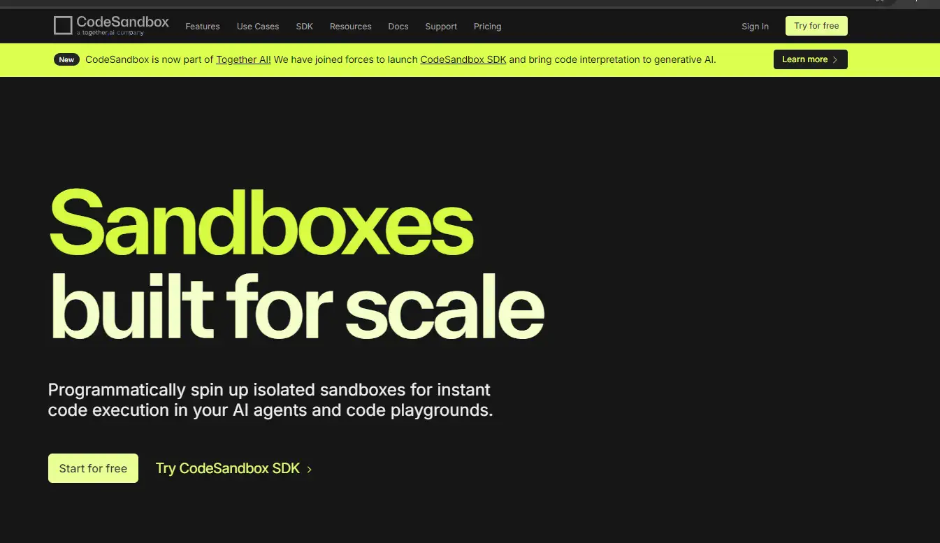 CodeSandbox CodeSandbox