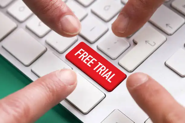 free trial illustration
