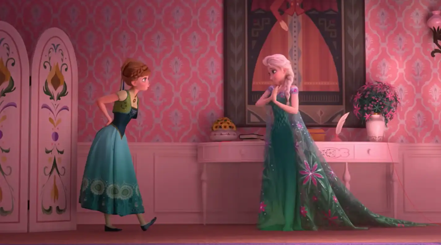 Elsa and Anna Elsa and Anna