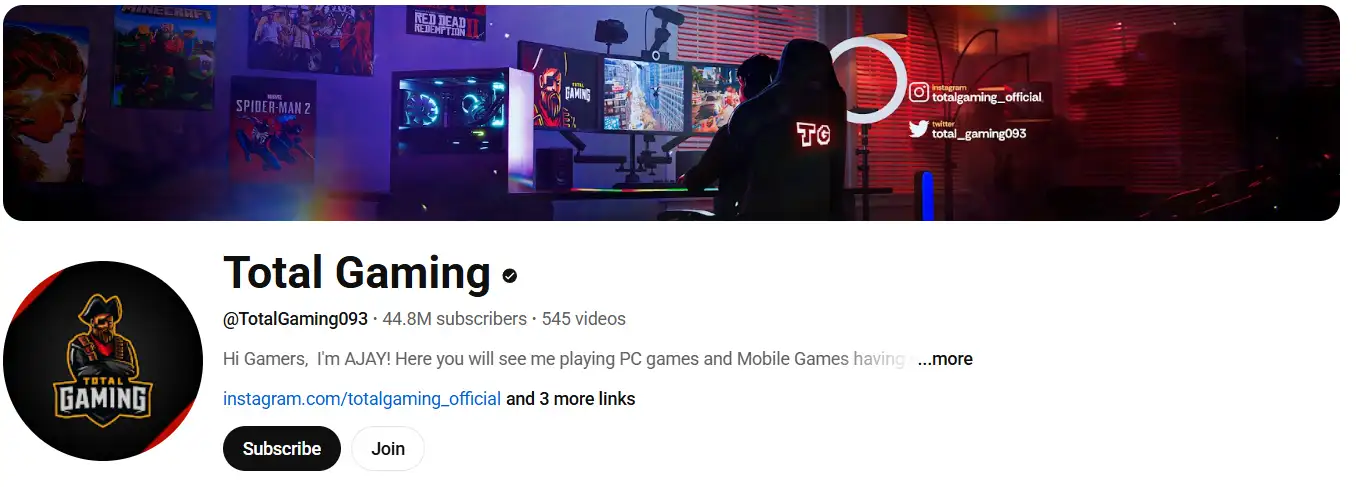 Total gambling 's homepage