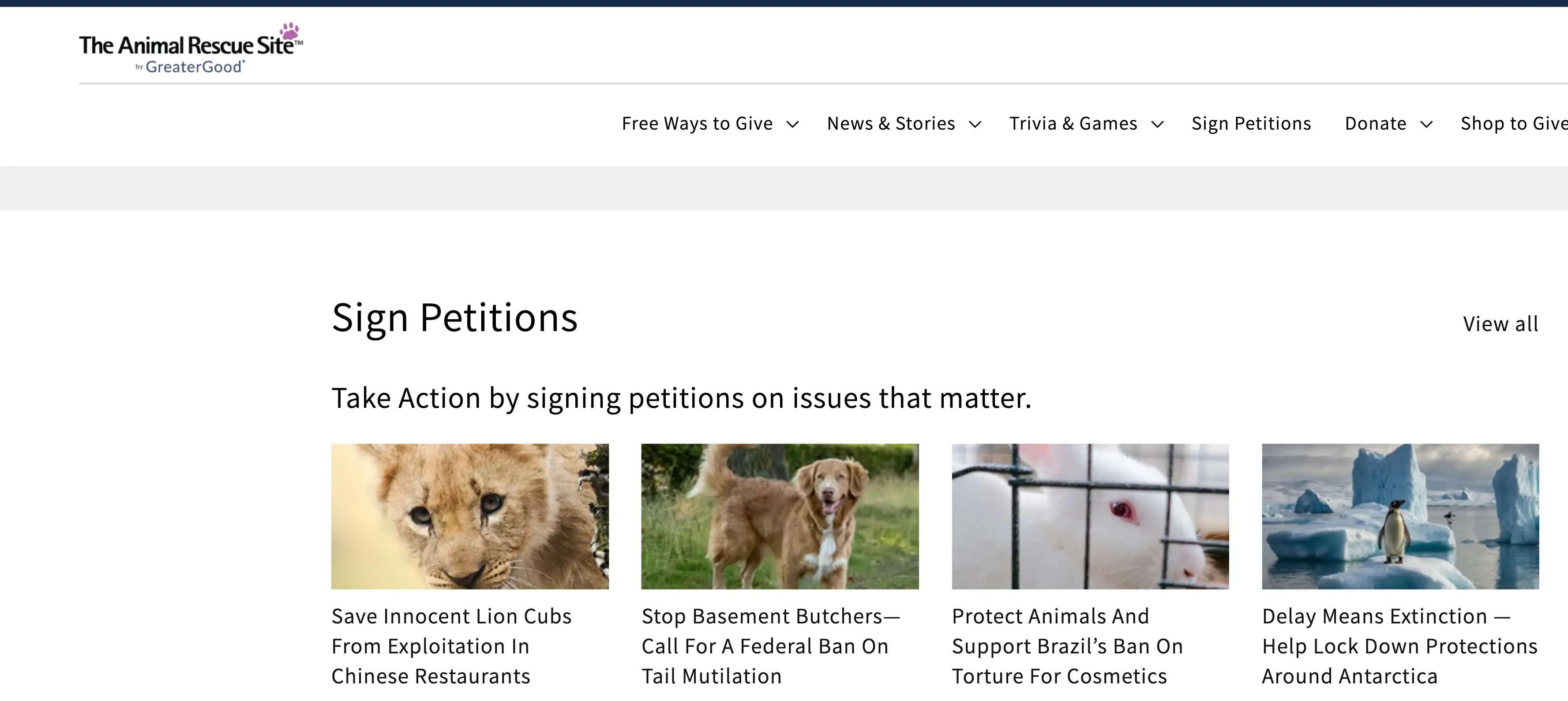 take action by signing petitions on issues that matter to animals take action by signing petitions on issues that matter to animals