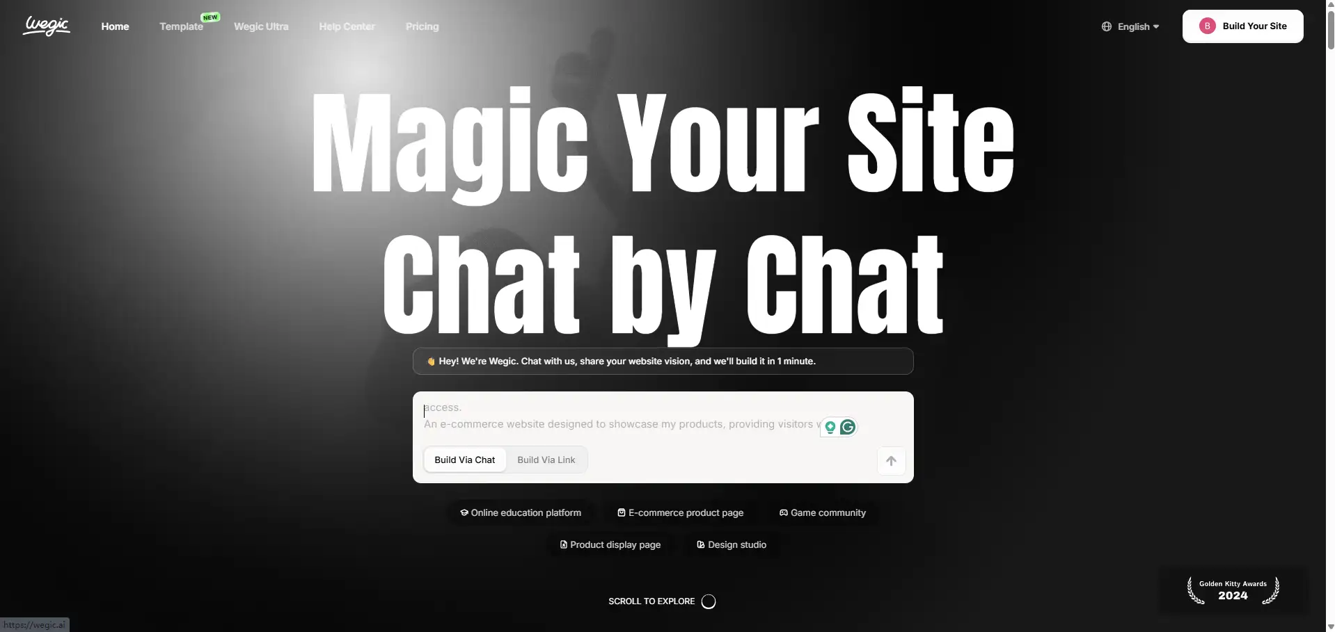 wegic website
