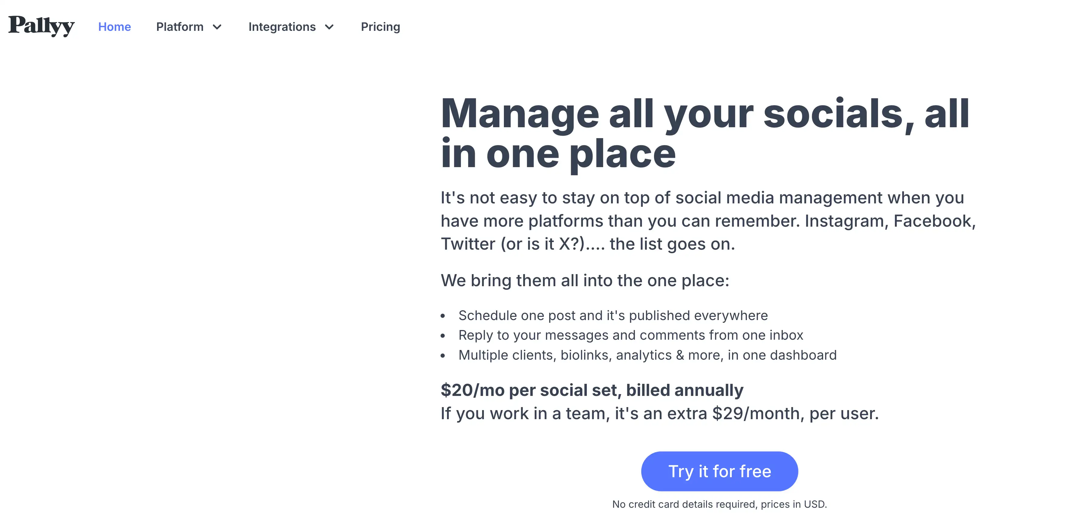 pallyy fine instagram websites management tool