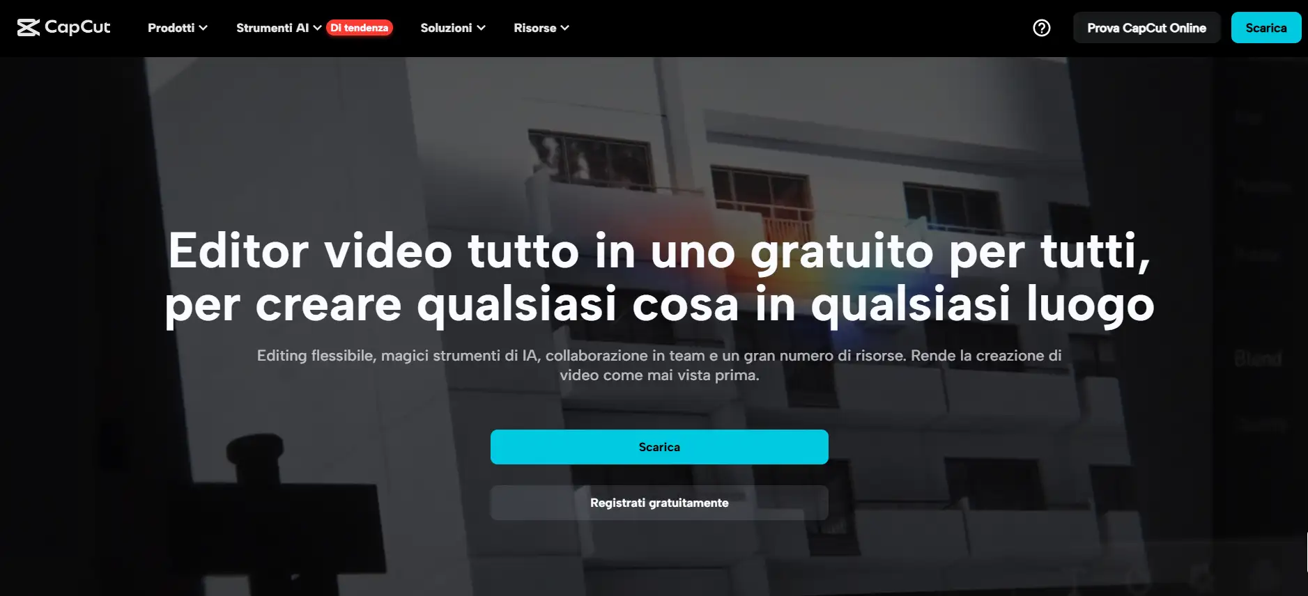 tool with short video editing functions