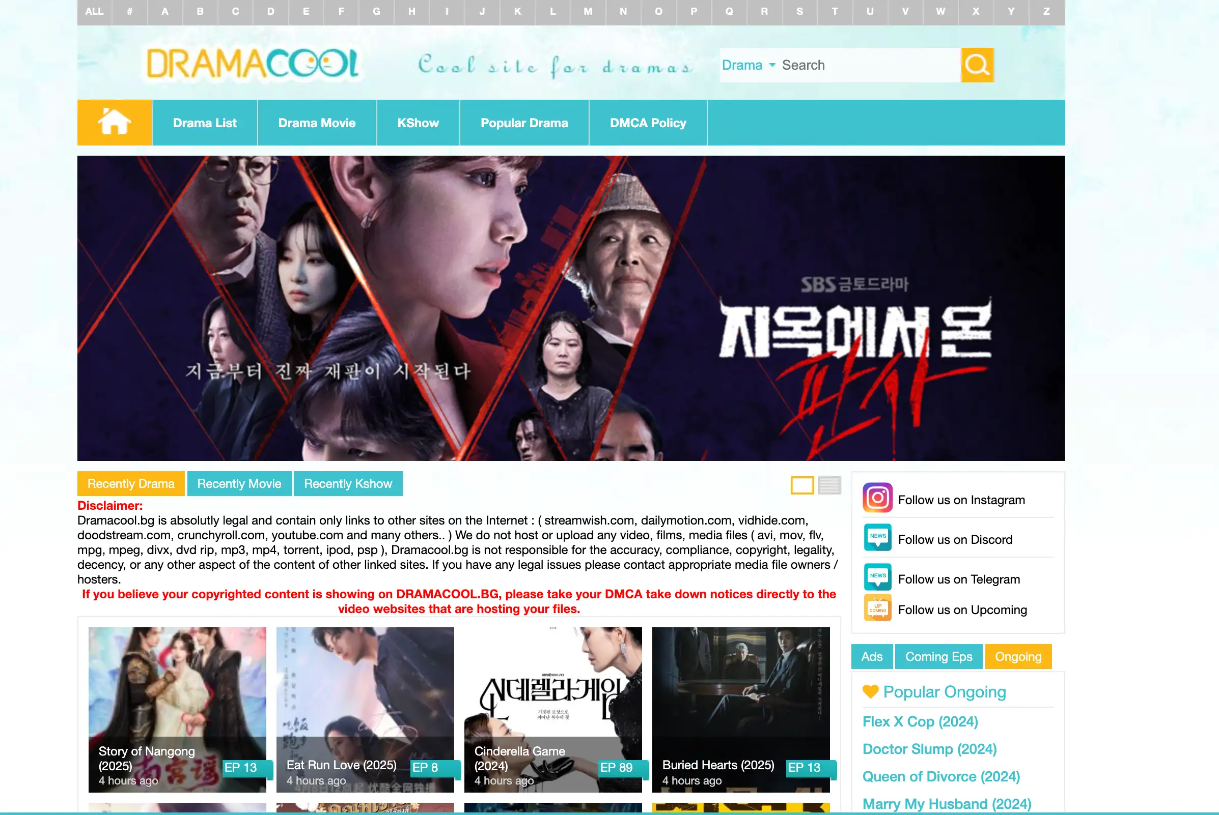 dramacool homepage