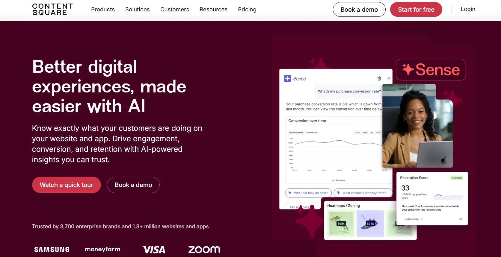a tool that helps enterprises understand user experiences online
