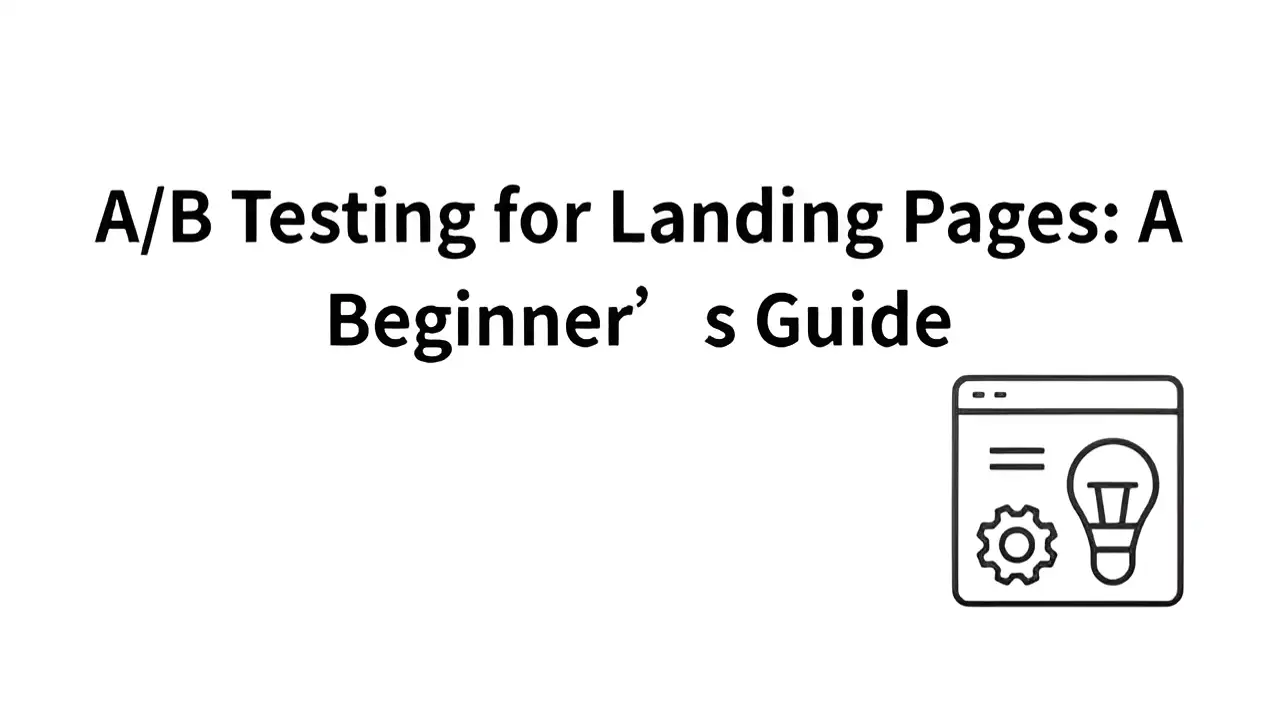 check the landing page data effect through a/b testing method