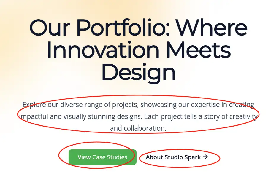 choose the testing element on page