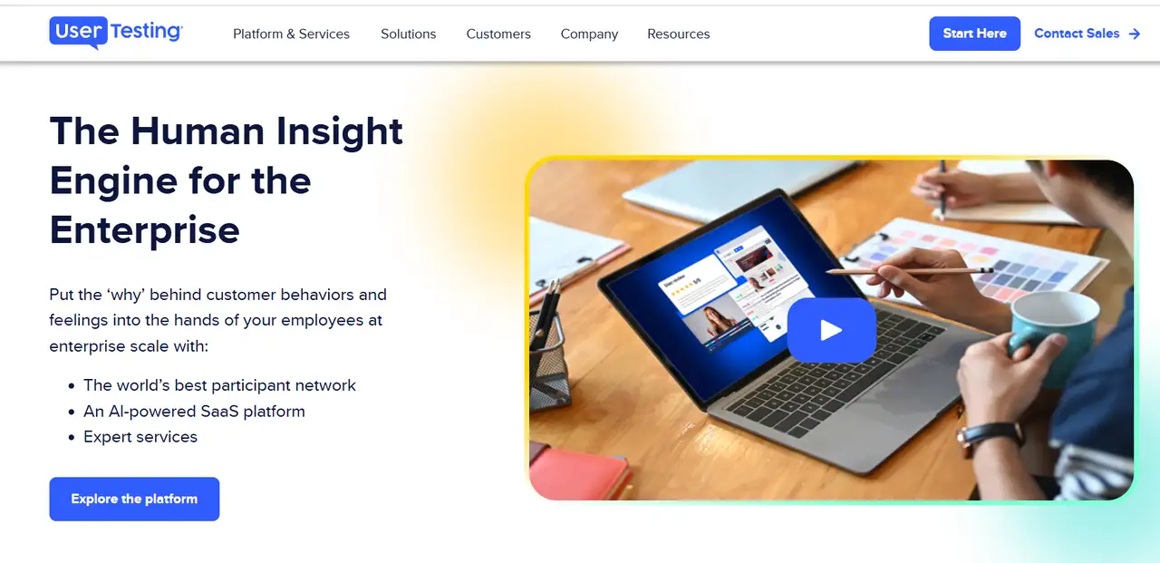 usabilityhub homepage