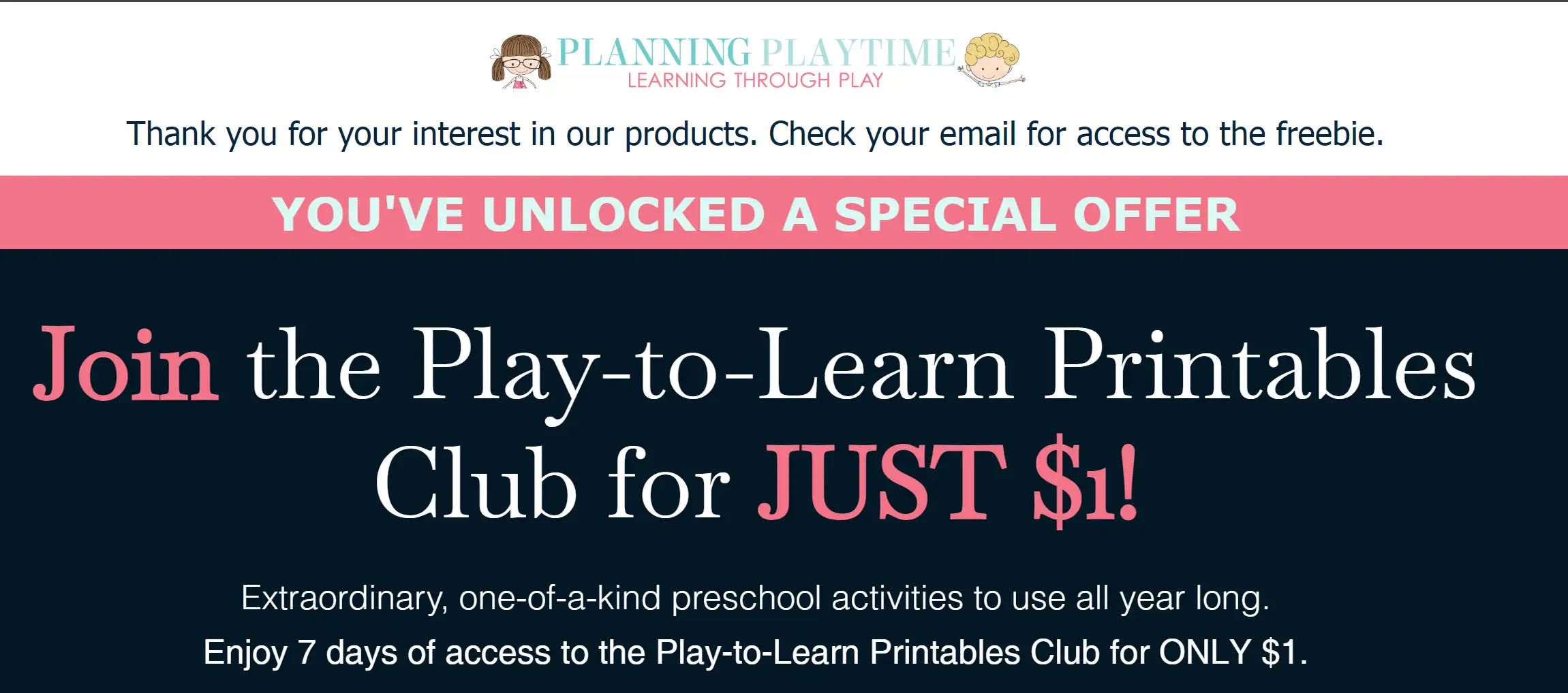 landing page types