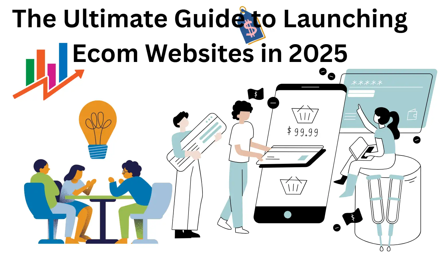 banner showing 'the ultimate guide to launching Ecom websites'