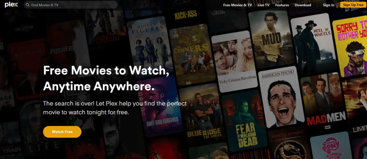 the platform includes its own streaming media options