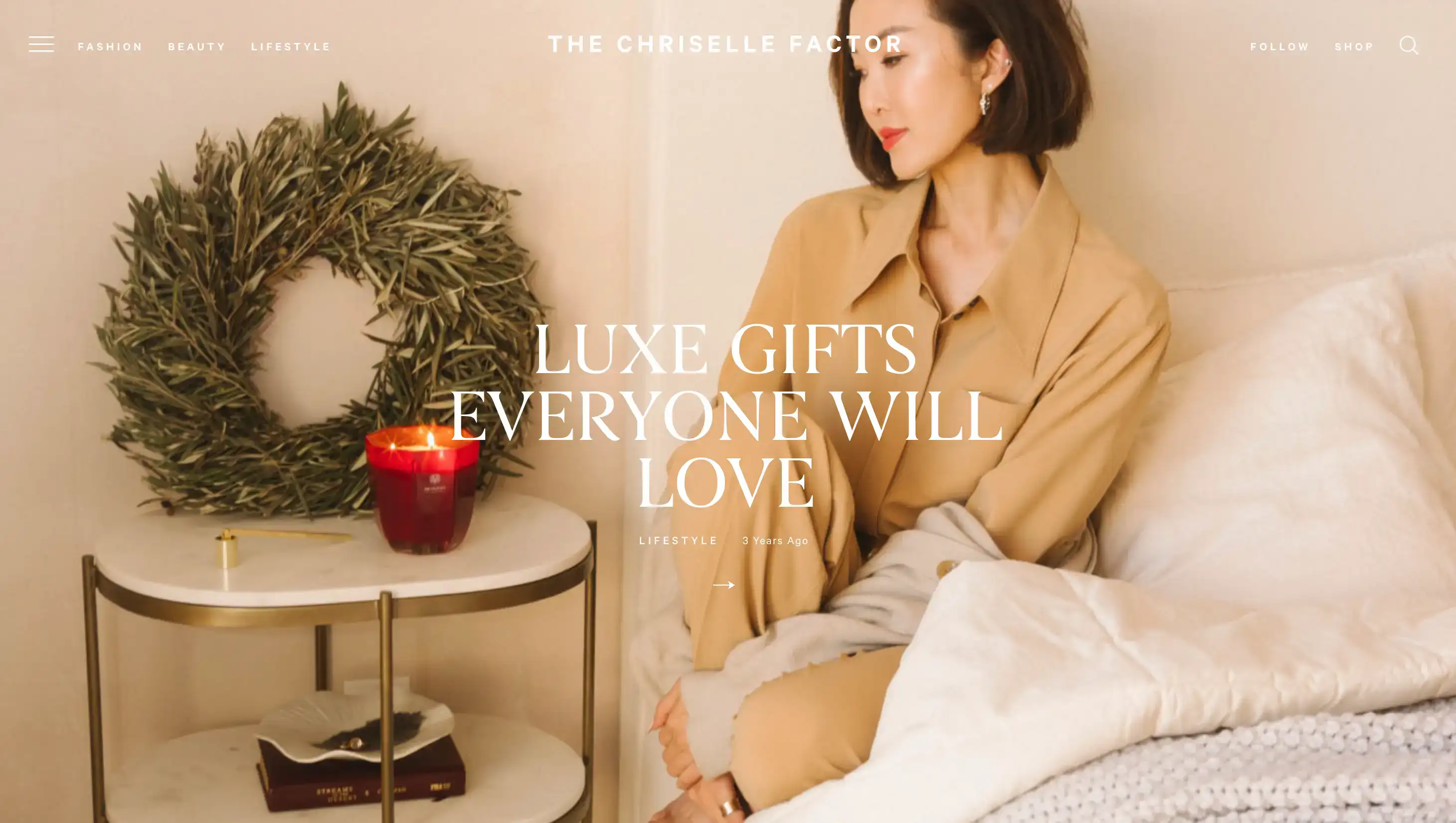 the chriselle factor homepage