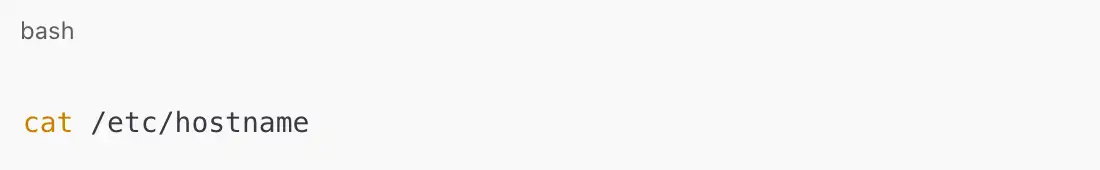 /etc/hostname
