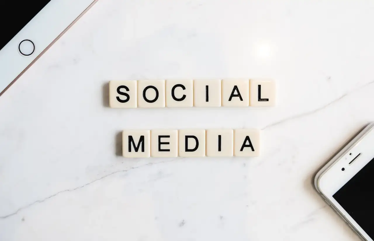 cubes with social media characters