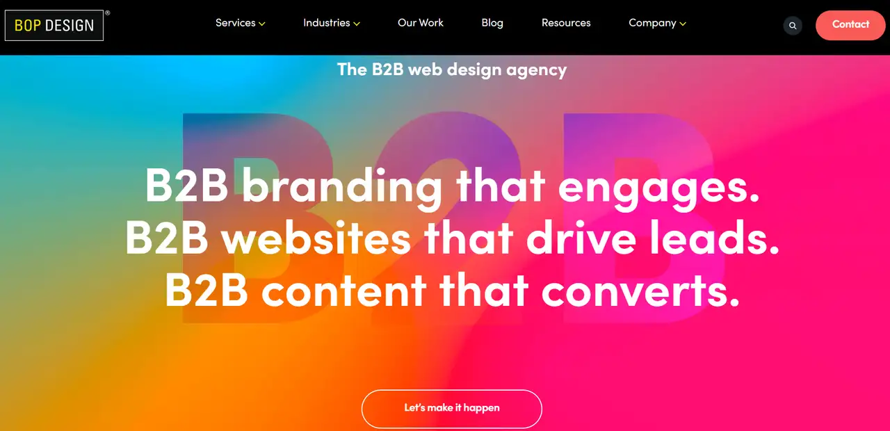 performs primarily with b2b companies performs primarily with b2b companies