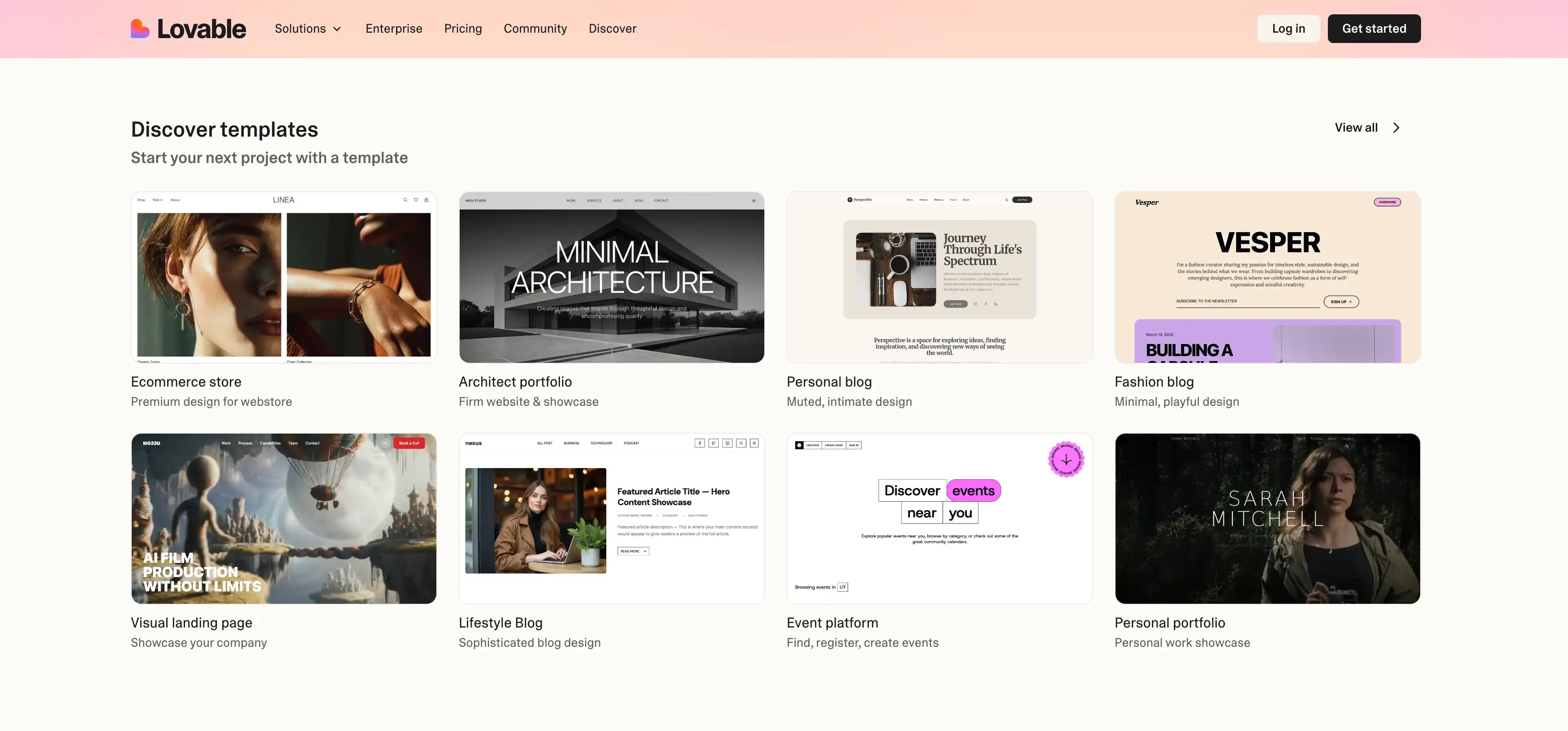 lovable templates example lovable templates example