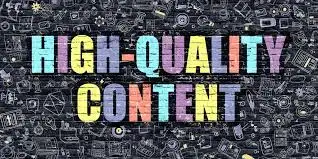 high-quality content high-quality content