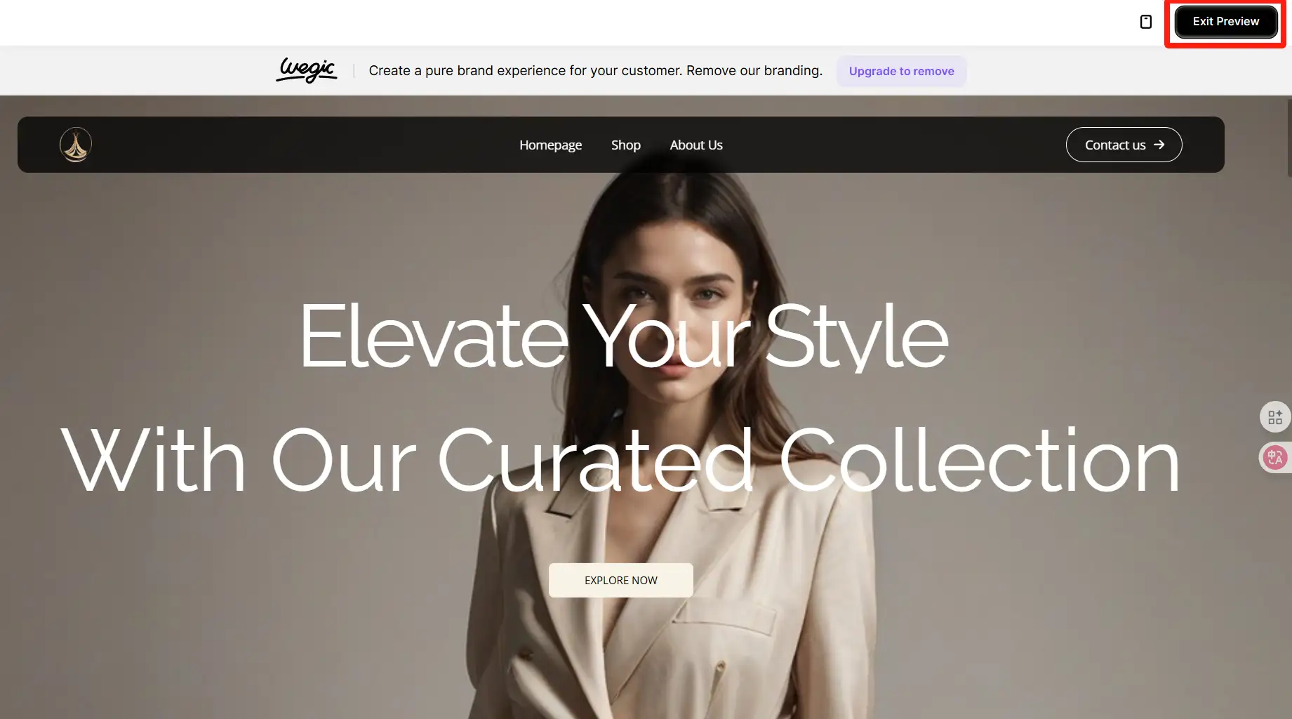 Polishing Your Clothing Website